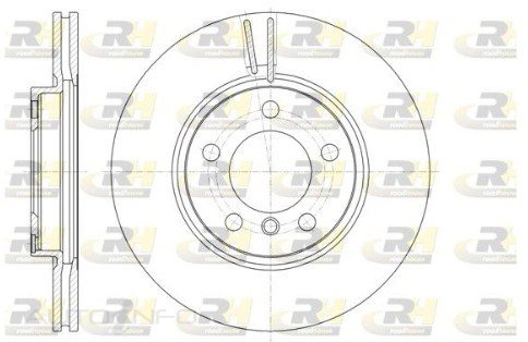 MINI CROSSOVER,MINI COUNTRYMAN R60 R61 Cooper S FRONT DISC BRAKE ROTOR 307MM X 24MM