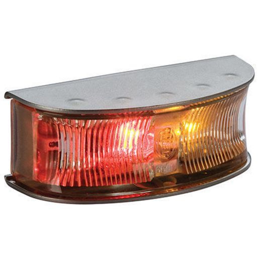 HELLA Side Marker Light Red/Amber LED 9 to 33V 2058 (SOLD AS SINGLE UNIT)