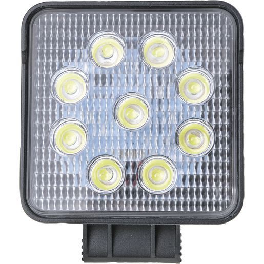 LED Work light 9 LED SPOT SQUARE BEAM