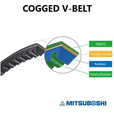 RECMF6235-MITSUBOSHI AUTOMOTIVE COGGED V-BELT