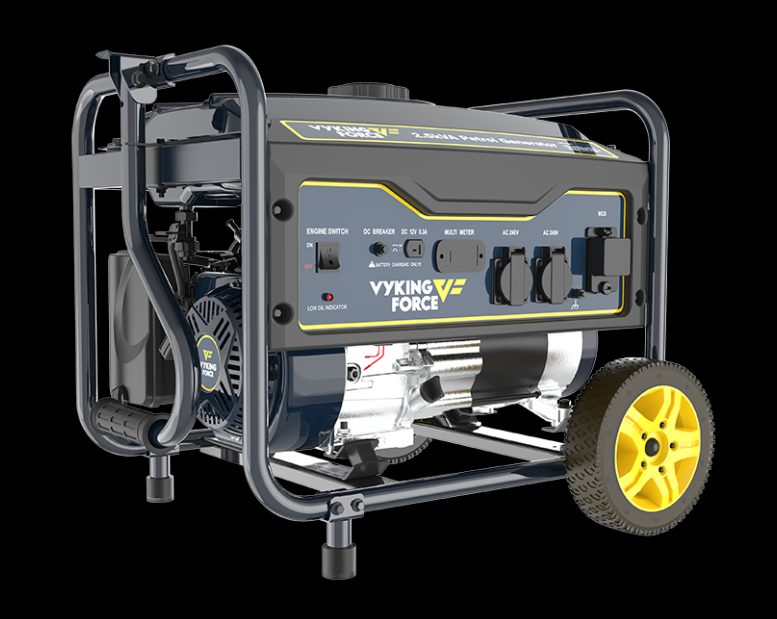 PETROL GENERATOR 2.5KVA 2500W VYKING FORCE 2 YEAR WARRANTY PURE SINE WAVE