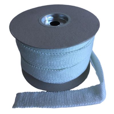 PG143 PYROGLASS TAPE 3MMX50MM PLAIN WHITE (SOLD PER METRE)
