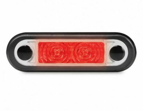 REAR MARKER LIGHT RED LED 9 TO 33V HELLA 2308