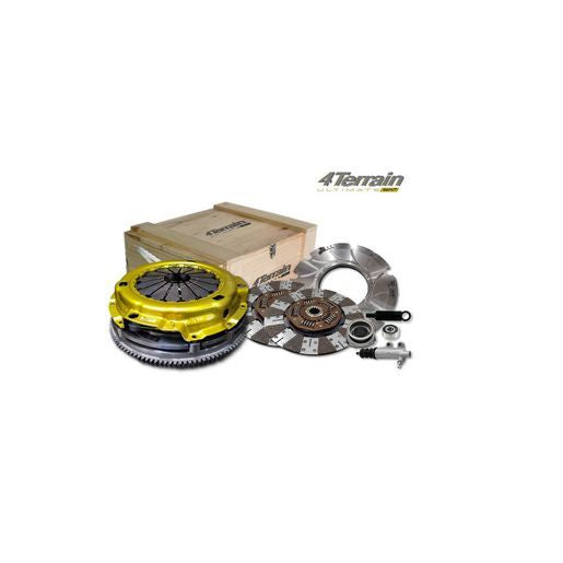 TWIN PLATE HD 4 TERRAIN CLUTCH KIT FOR TOYOTA LANDCRUISER 1VD-FTV AFTERMARKET