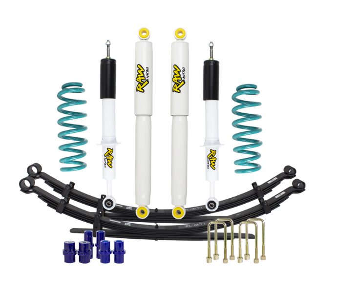 LIFT JUNKIE 2" SUSPENSION LIFT (RAW) FOR TOYOTA HILUX KUN/GGN/GUN125/126 2015