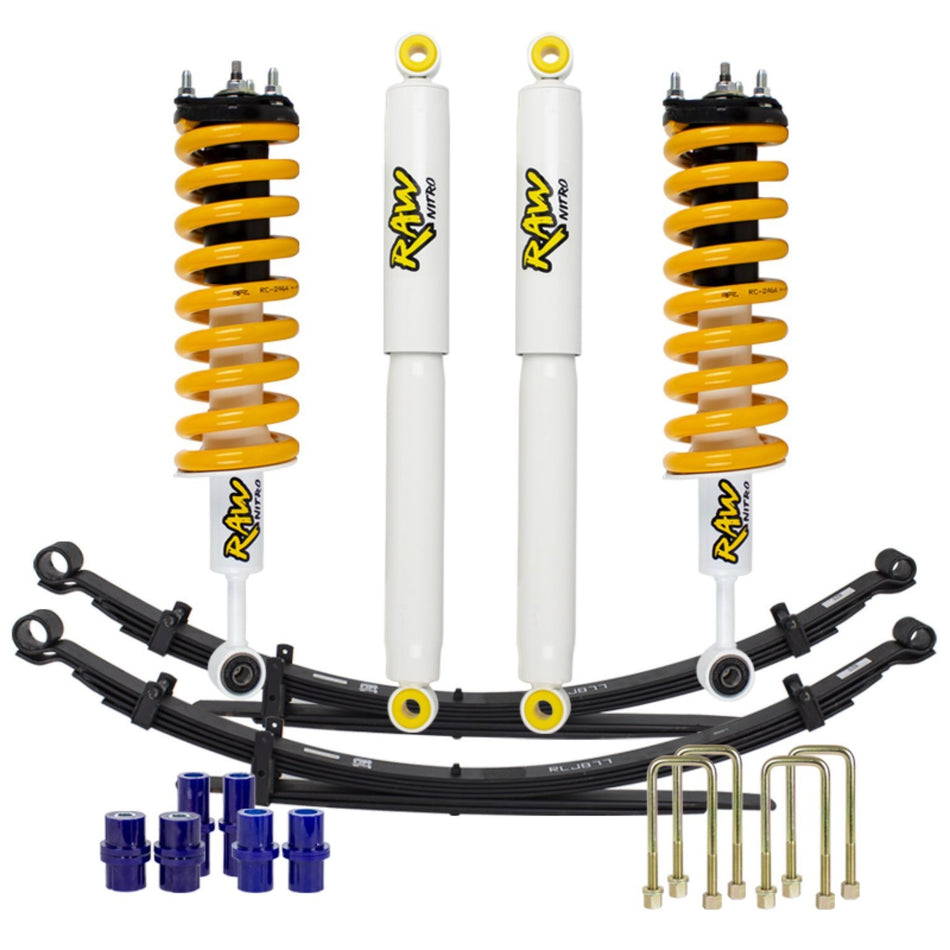 TOYOTA HILUX N70 2 INCH LIFT KIT RAW 4X4