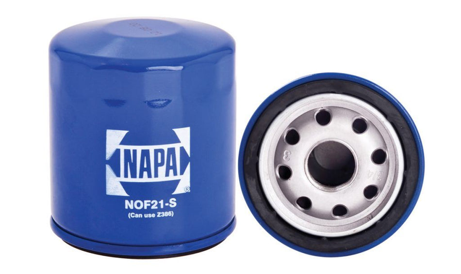 Z386 OIL FILTER (NAPA BRANDED) NOF21