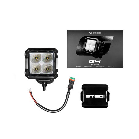 Stedi C-4 Black Edition LED Light Cube Flood Pattern 4 LED