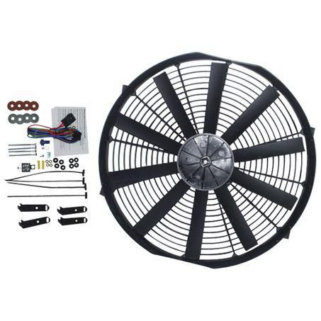 OEX Universal Cooling Fan 16IN 12V Pusher 1156 CFM - Reversible