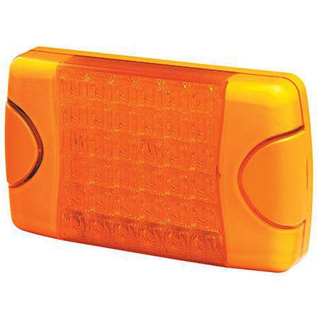 HELLA 9/33V LED STROBE AMBER PERMANENT MOUNT 95903711