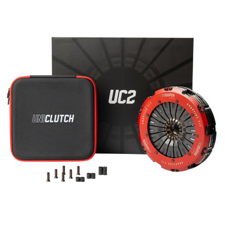 HOLDEN COMMODORE CLUTCH KIT LS1 5.7L VT VX VZ VY V8 UNICLUTCH PRO CORE UC2 PERFORMANCE HD CLUTCH KIT QUAD PLATE T56 6 SPEED