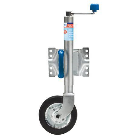 8 Inch Jockey Wheel, 350kg, 8-Hole Swivel