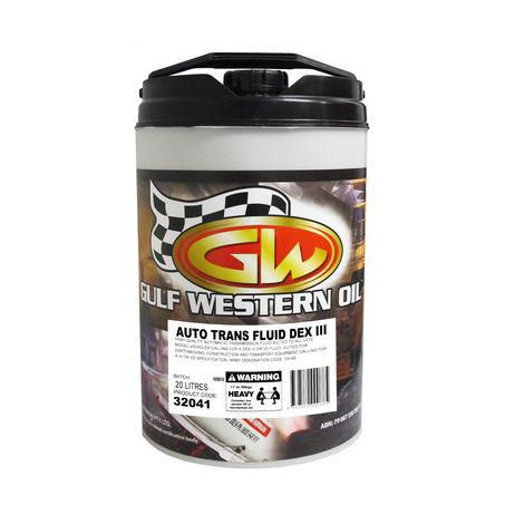 Gulf Western Autotrans DEX3 Automatic Transmission Fluid - 20L