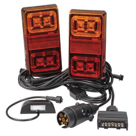 NARVA 12V LED BOX TRAILER LAMP KIT 93560BL2