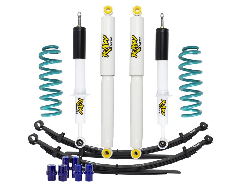 MAZDA BT-50 2011-2018 LIFT JUNKIE 2" SUSPENSION LIFT KIT (RAW SHOCKS)