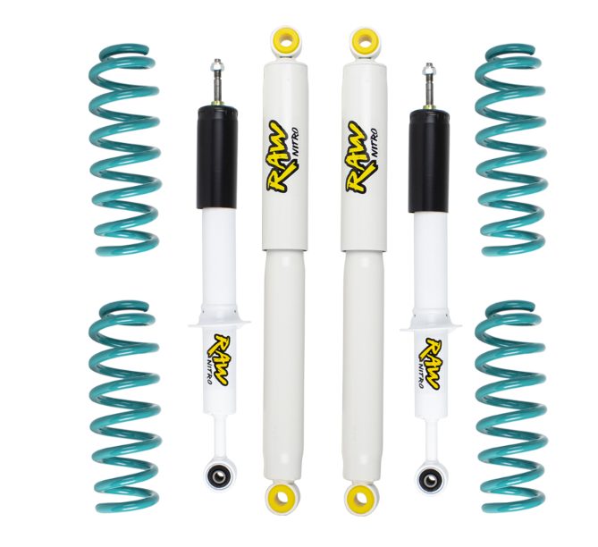NISSAN SAFARI PATROL Y60 LWB 1988- LIFT JUNKIE 2" SUSPENSION LIFT KIT